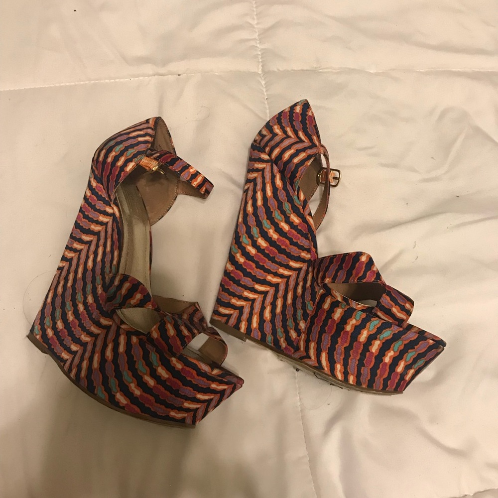 Colorful wedges